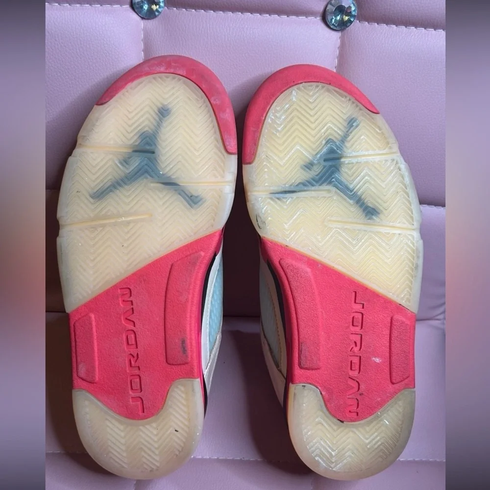 Nike Air Jordan 5 Retro Low Arctic Pink Womens Sneakers DA8016-806 Size 7.5 - Picture 5 of 8